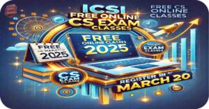 ICSI Free Online Classes 2025